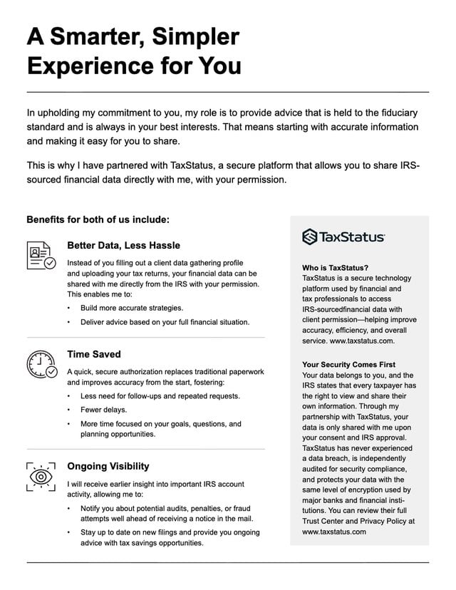 Cover of the Brandable Client Benefits Overview one-pager